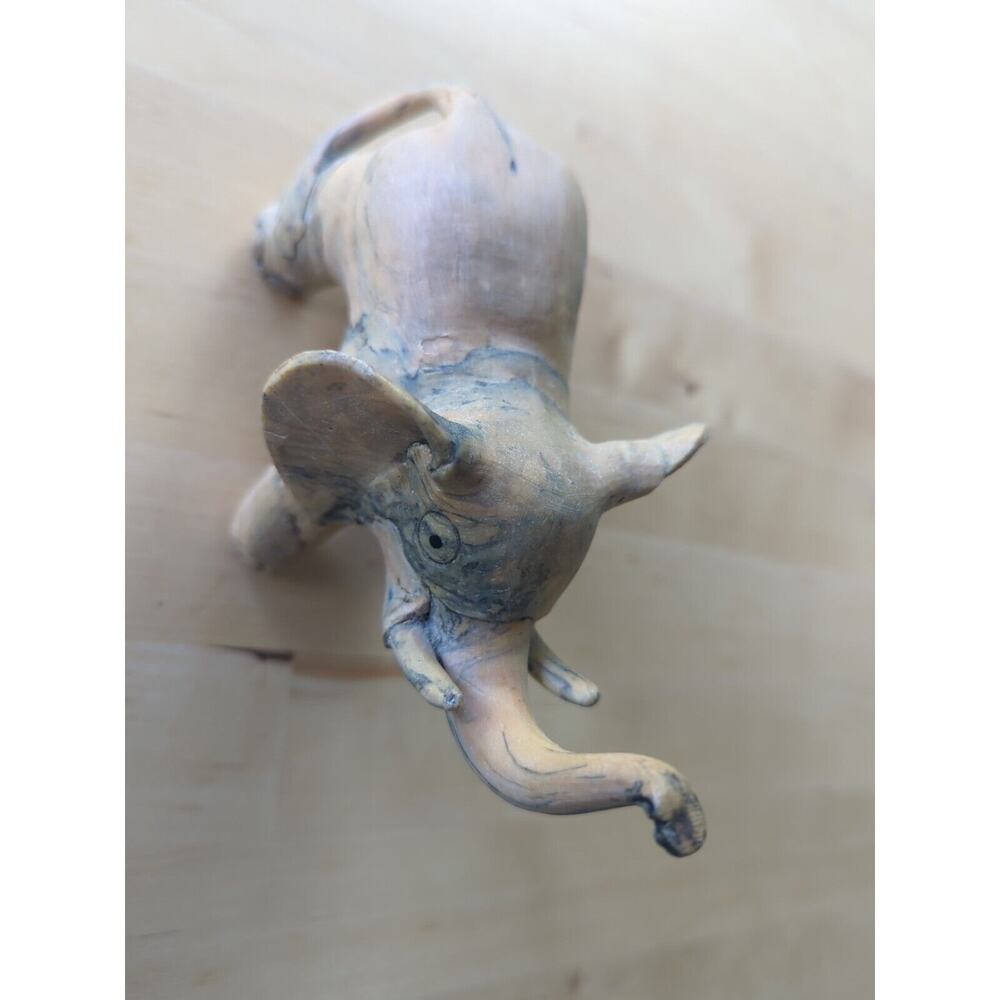 Unbranded Accents Vintage Rare Composition Elephant Sculpture unbranded-accents-vintage-rare-composition-elephant-sculpture